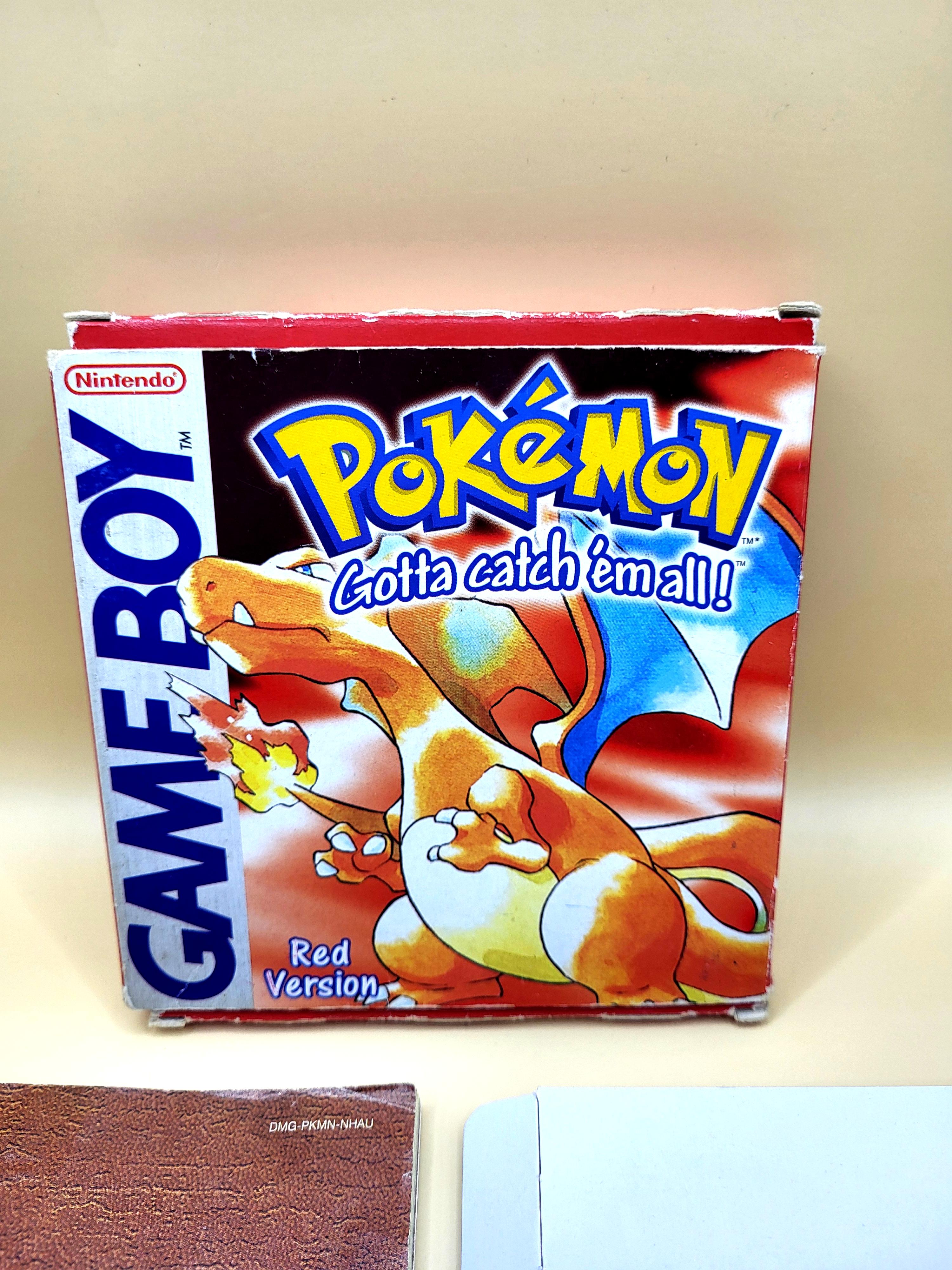 Pokemon Red Compleet in Doos - Nintendo Game Boy