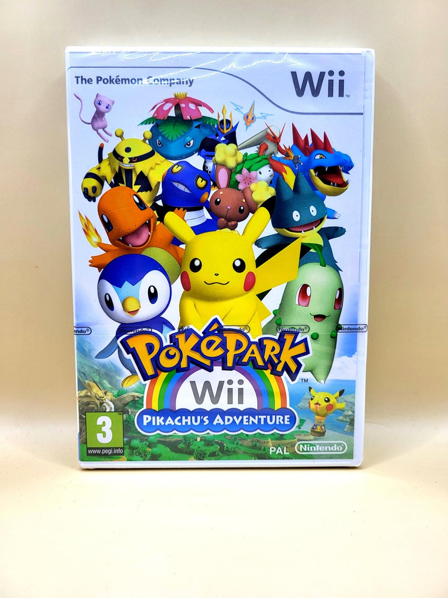 Poképark Pikachu's Adventure Factory Sealed Nintendo Wii