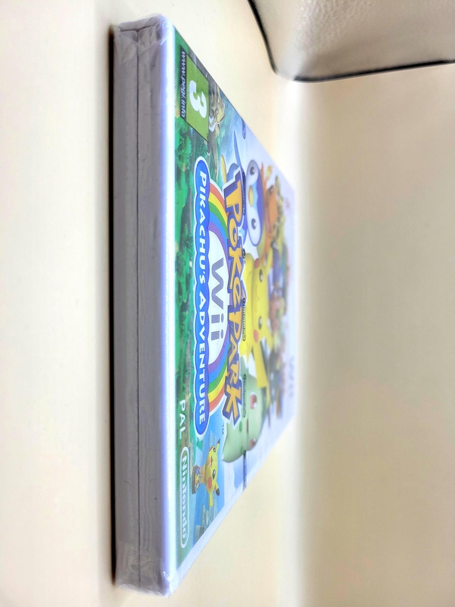 Poképark Pikachu's Adventure Factory Sealed Nintendo Wii