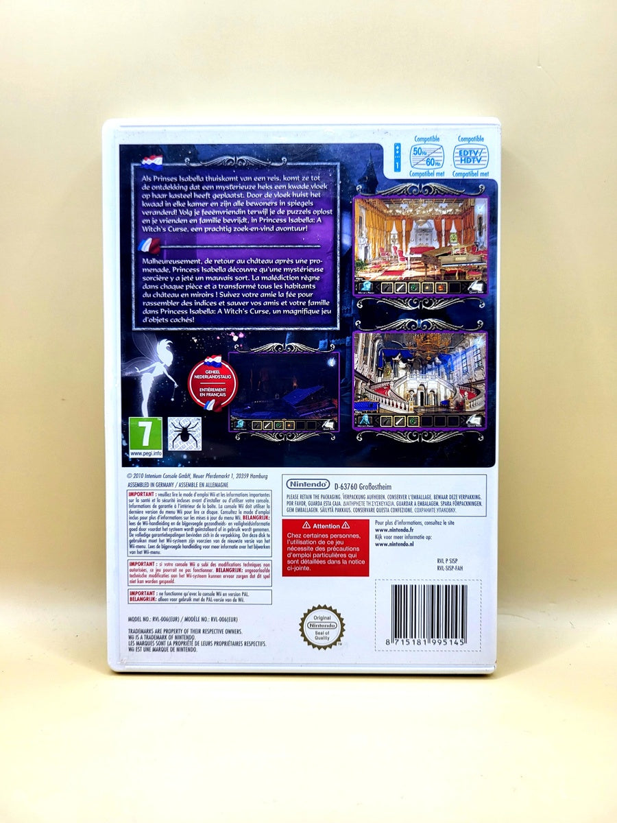 Princess Isabella A Witch's Curse - Nintendo Wii