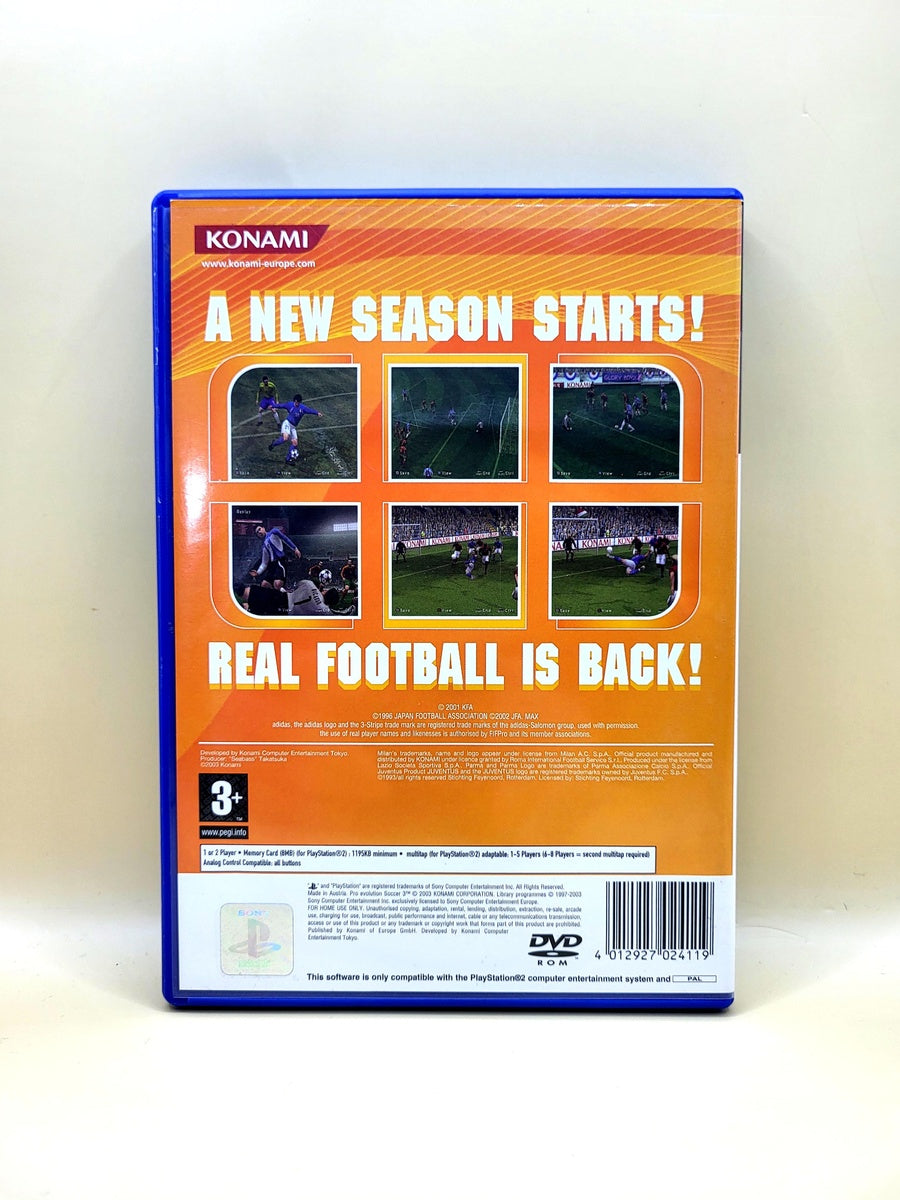 Pro Evolution Soccer 3 - PlayStation 2 - PS2