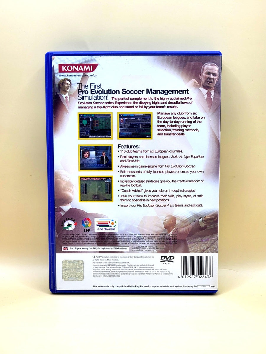 Pro Evolution Soccer Management - PlayStation 2 - PS2