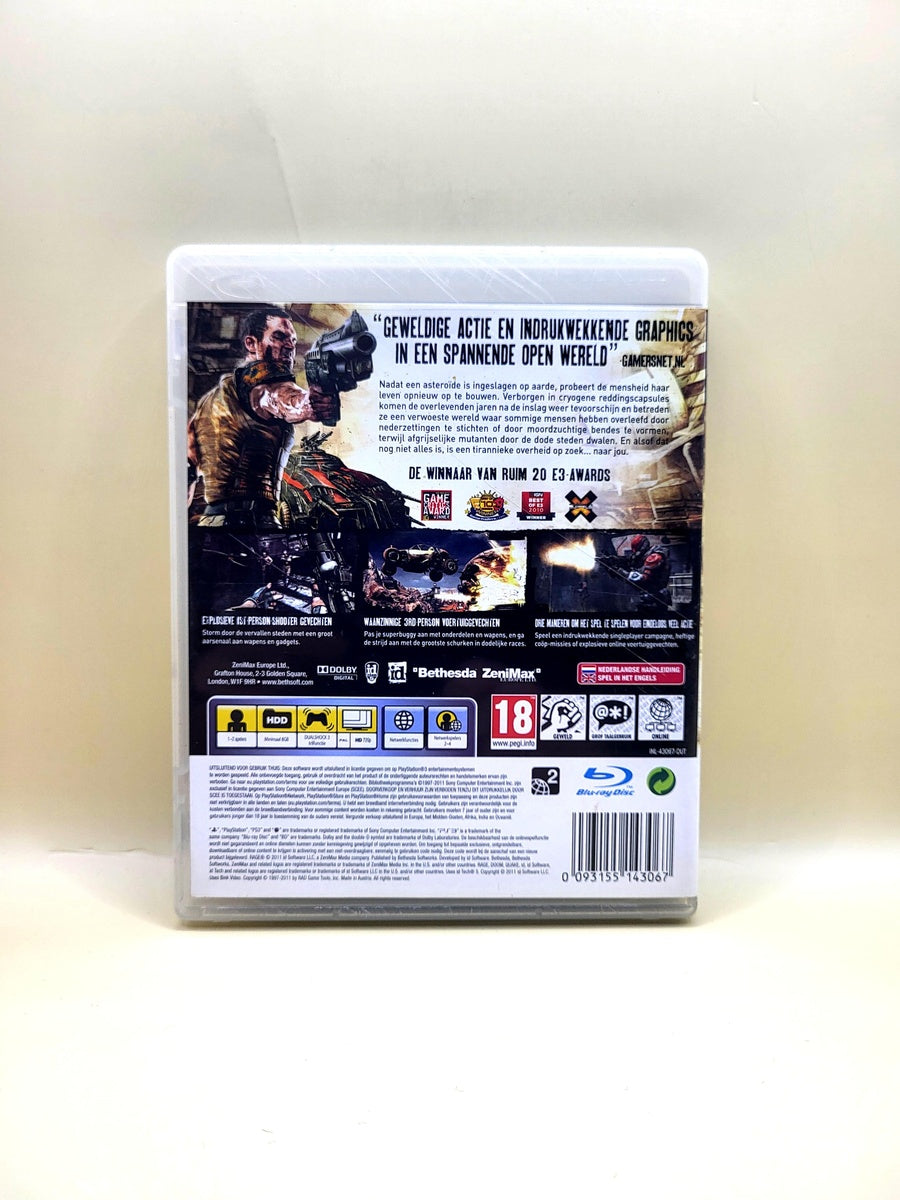 Rage Anarchy Edition - PlayStation 3 - PS3