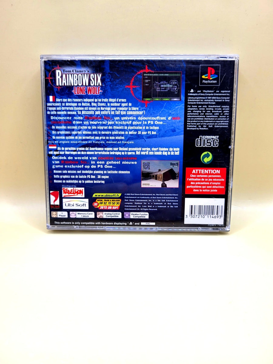 Rainbow Six Lone Wolf - PlayStation 1 - PS1