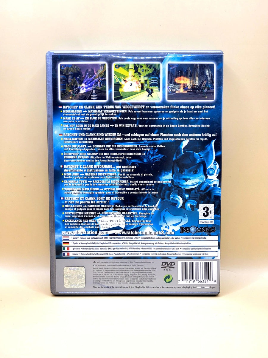 Ratchet And Clank 2 (Platinum) - PlayStation 2 - PS2