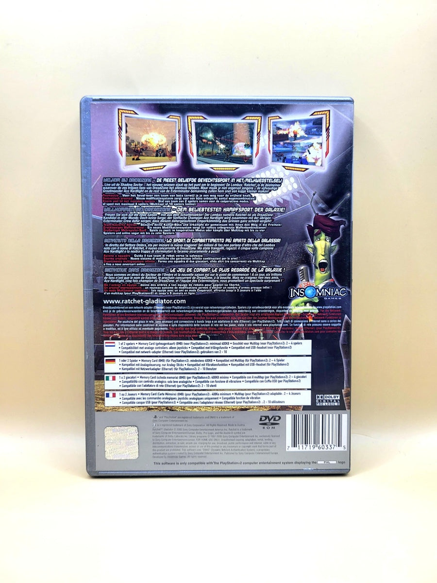 Ratchet Gladiator (Platinum) - PlayStation 2 - PS2