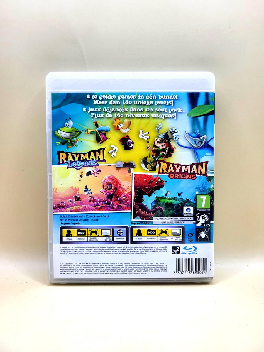 Rayman Legends and Rayman Origins - PlayStation 3 - PS3