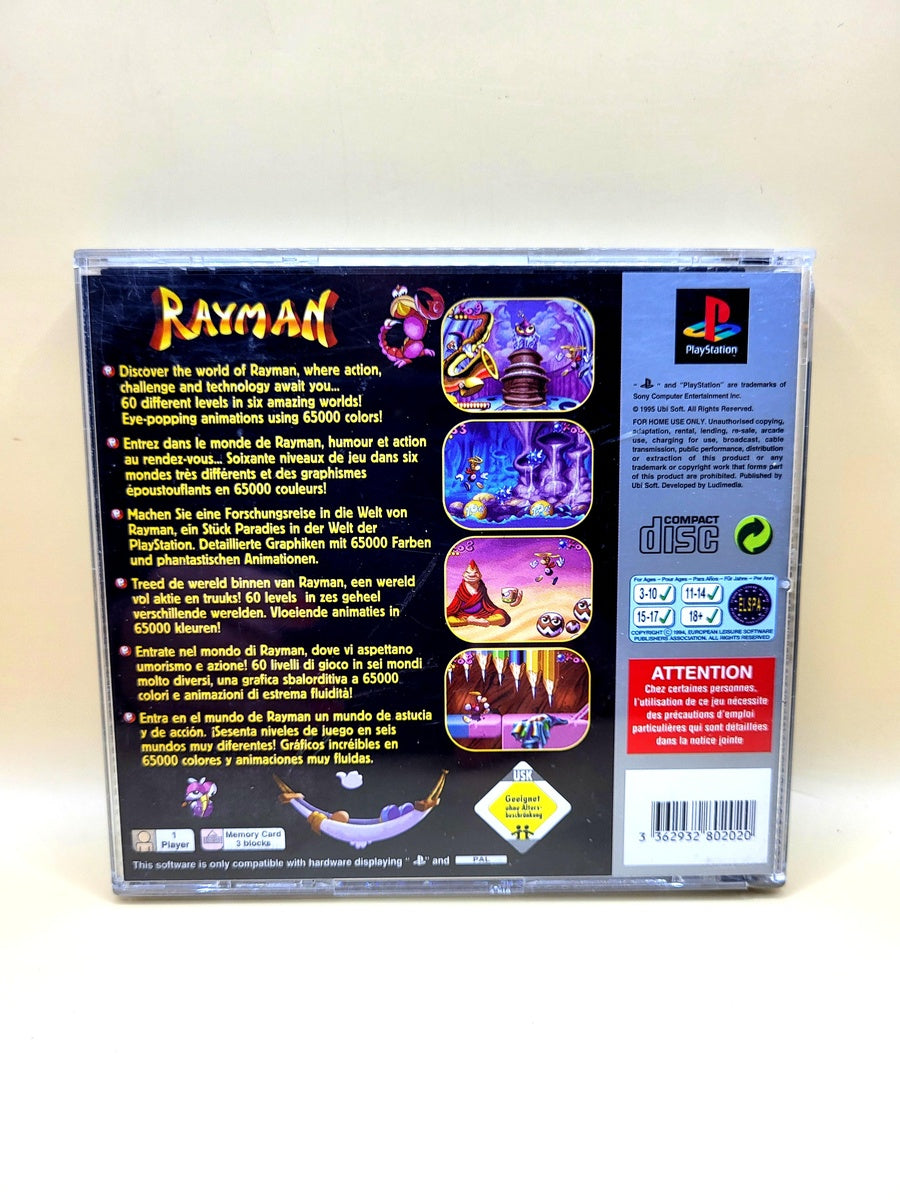 Rayman (Platinum) - PlayStation 1 - PS1