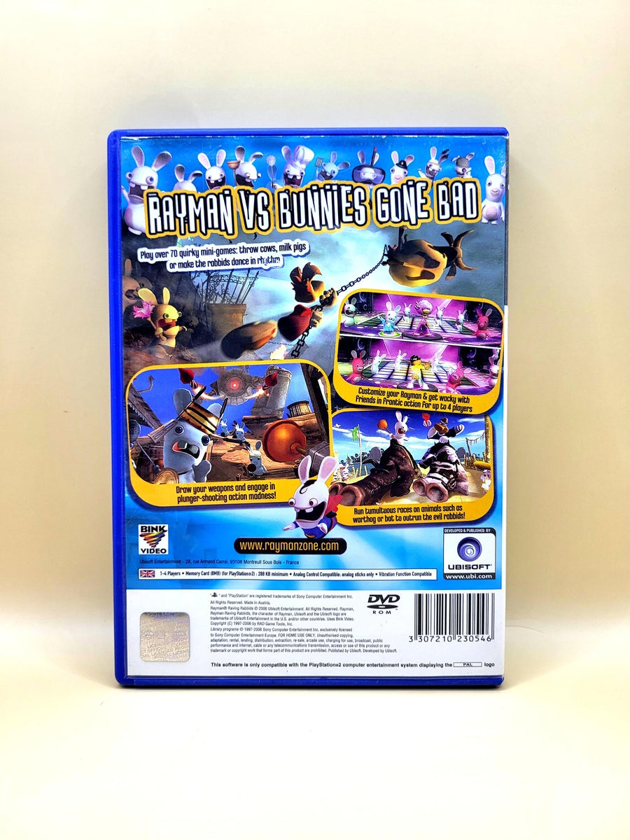 Rayman Raving Rabbids - PlayStation 2 - PS2