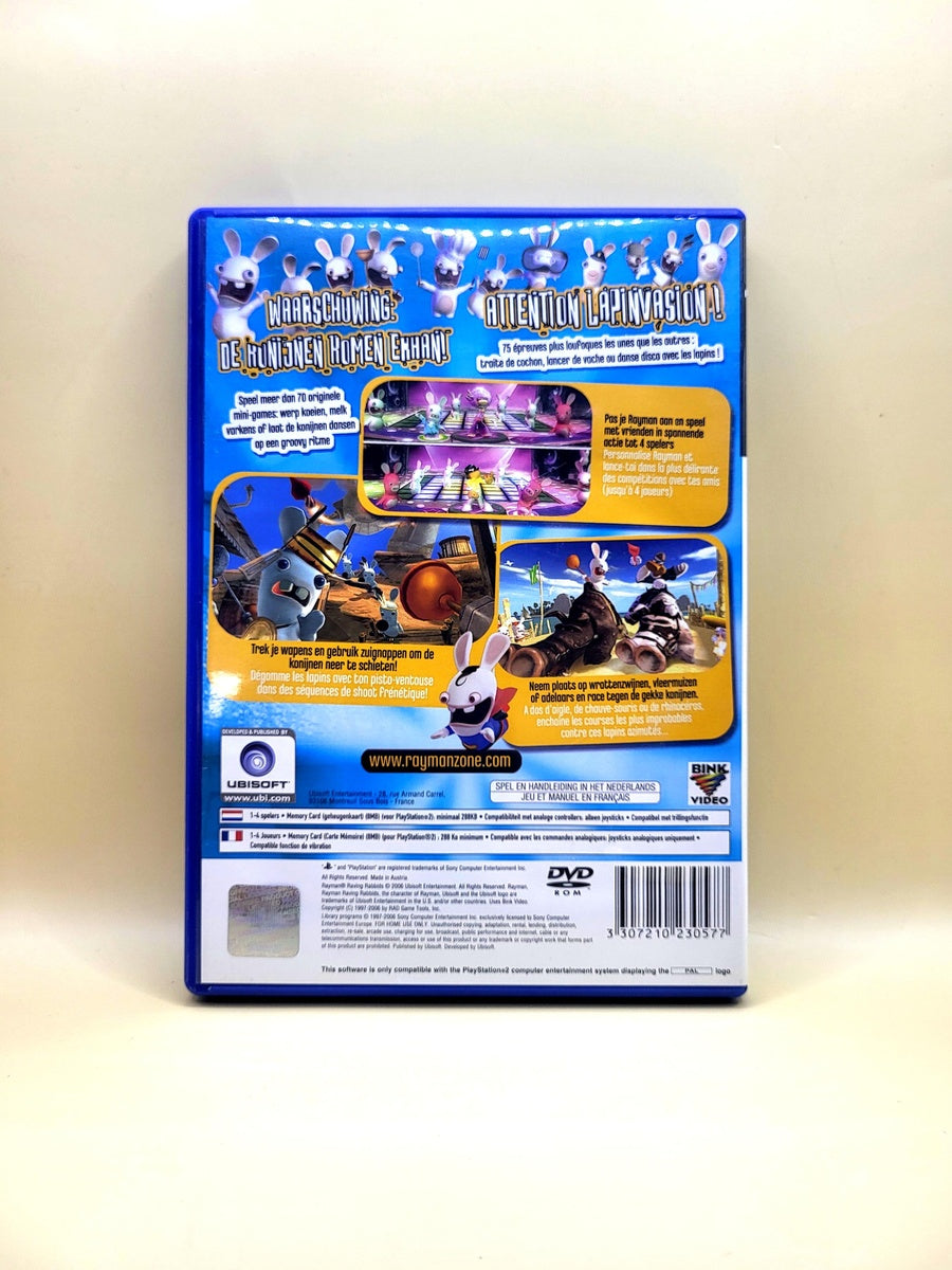 Rayman Raving Rabbids (No Manual) - PlayStation 2 - PS2