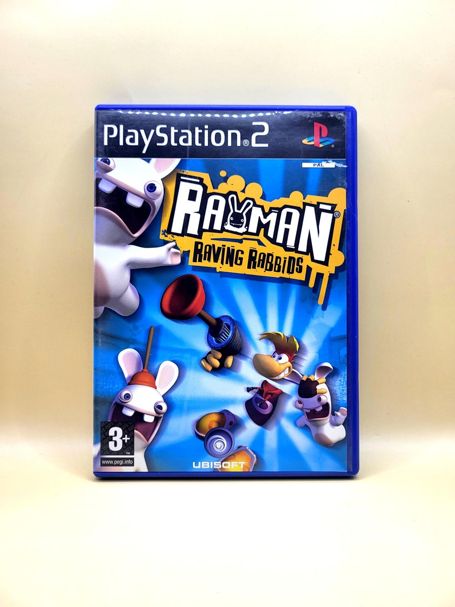 Rayman Raving Rabbids (No Manual) - PlayStation 2 - PS2