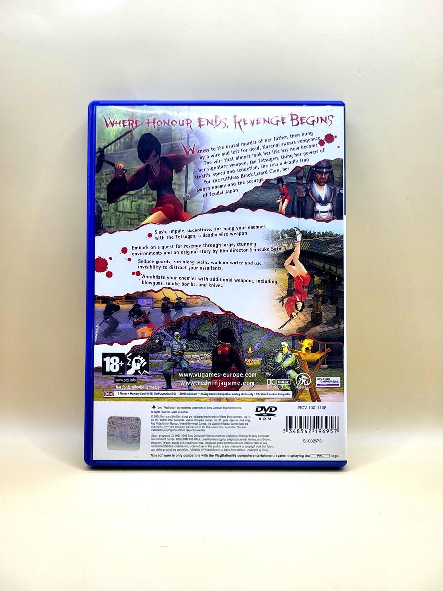 Red Ninja End of Honour - PlayStation 2 - PS2