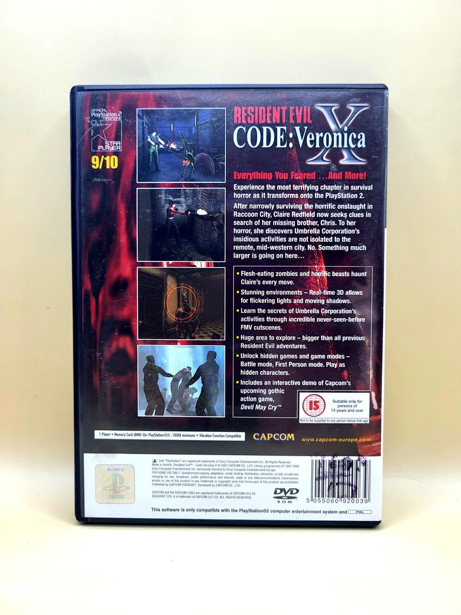 Resident Evil Code Veronica X - PlayStation 2 - PS2