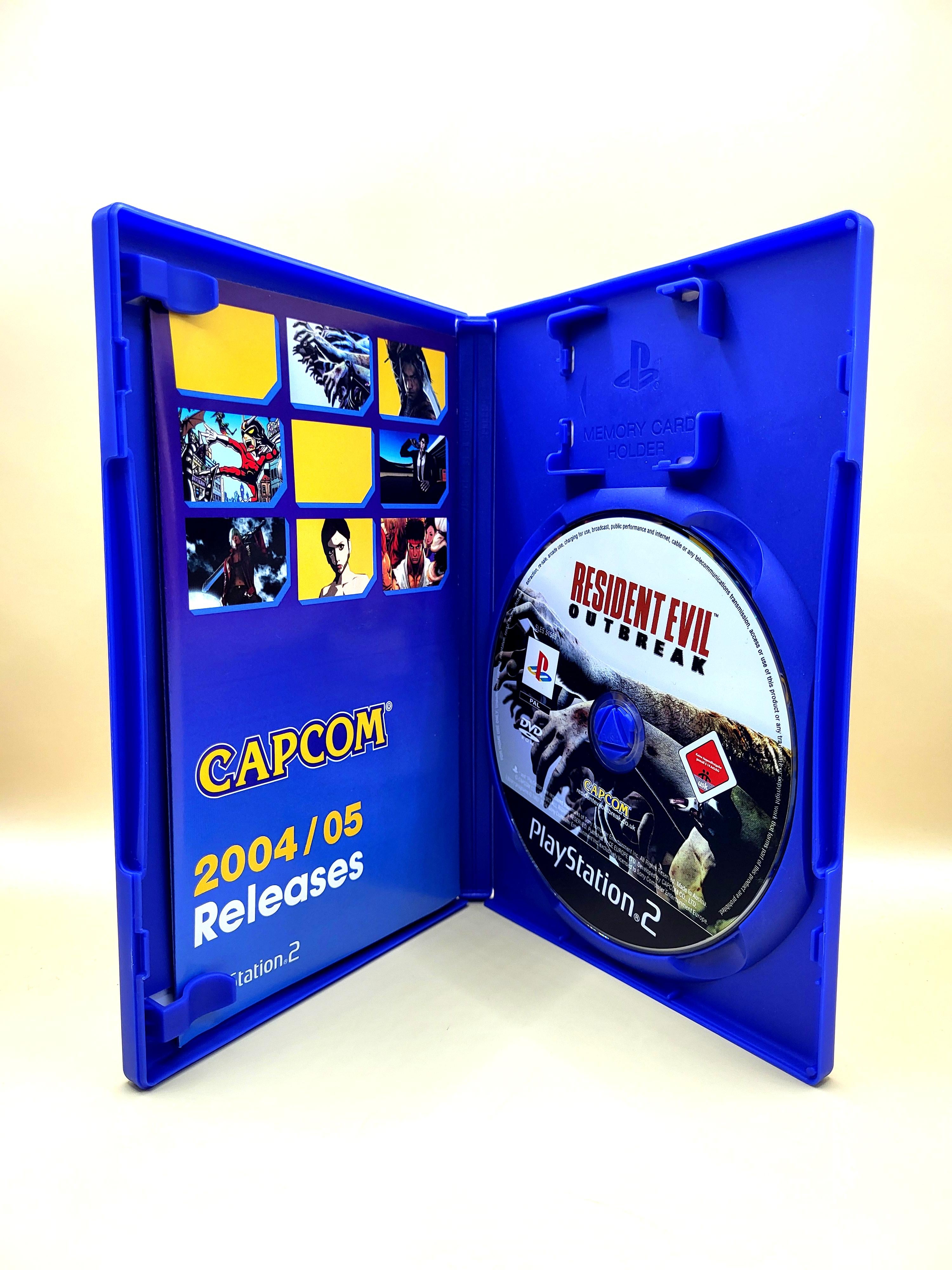 Resident Evil: Outbreak PlayStation 2 PS2 Open Doos