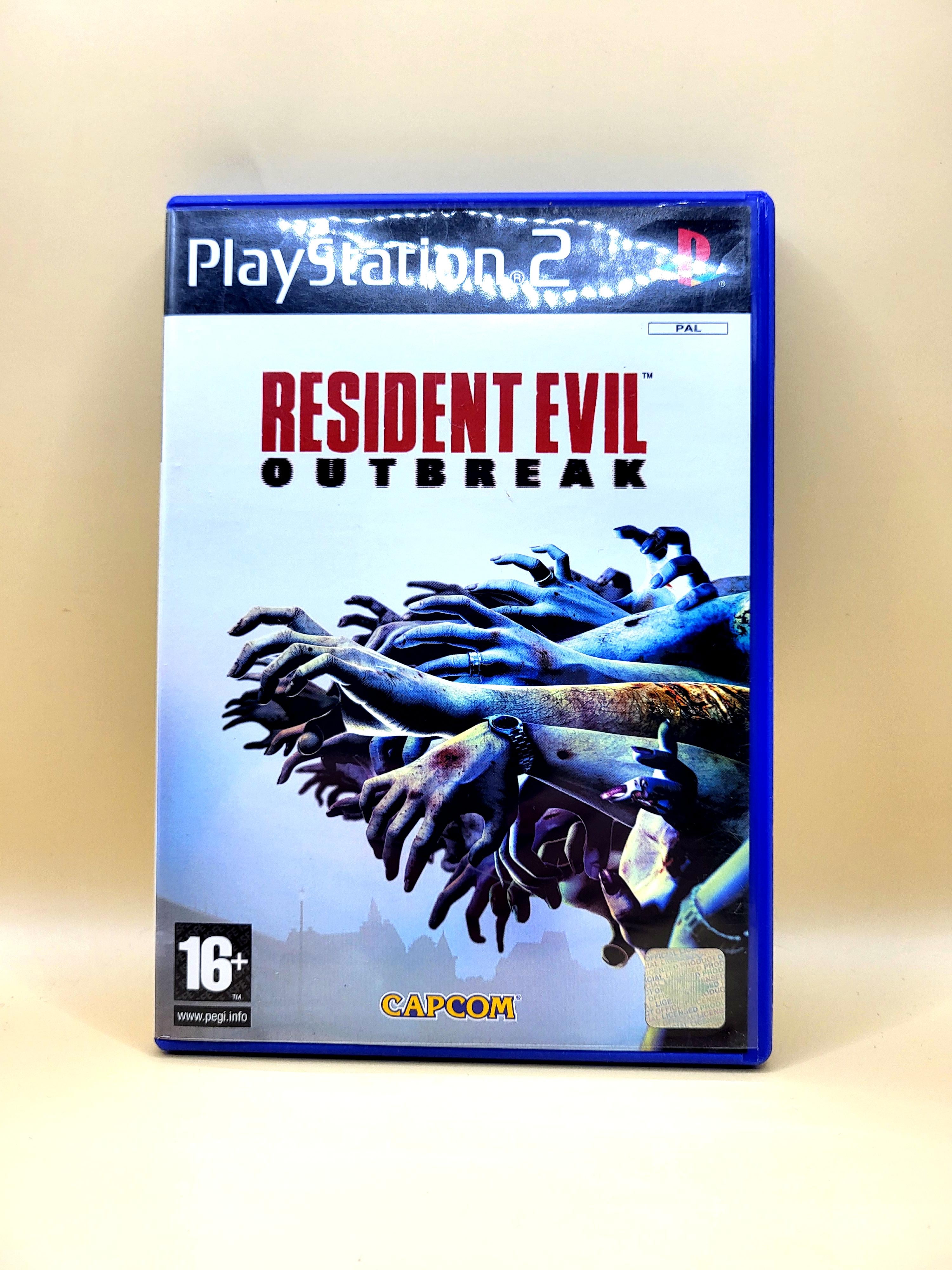 Resident Evil: Outbreak PlayStation 2 PS2 Voorkant