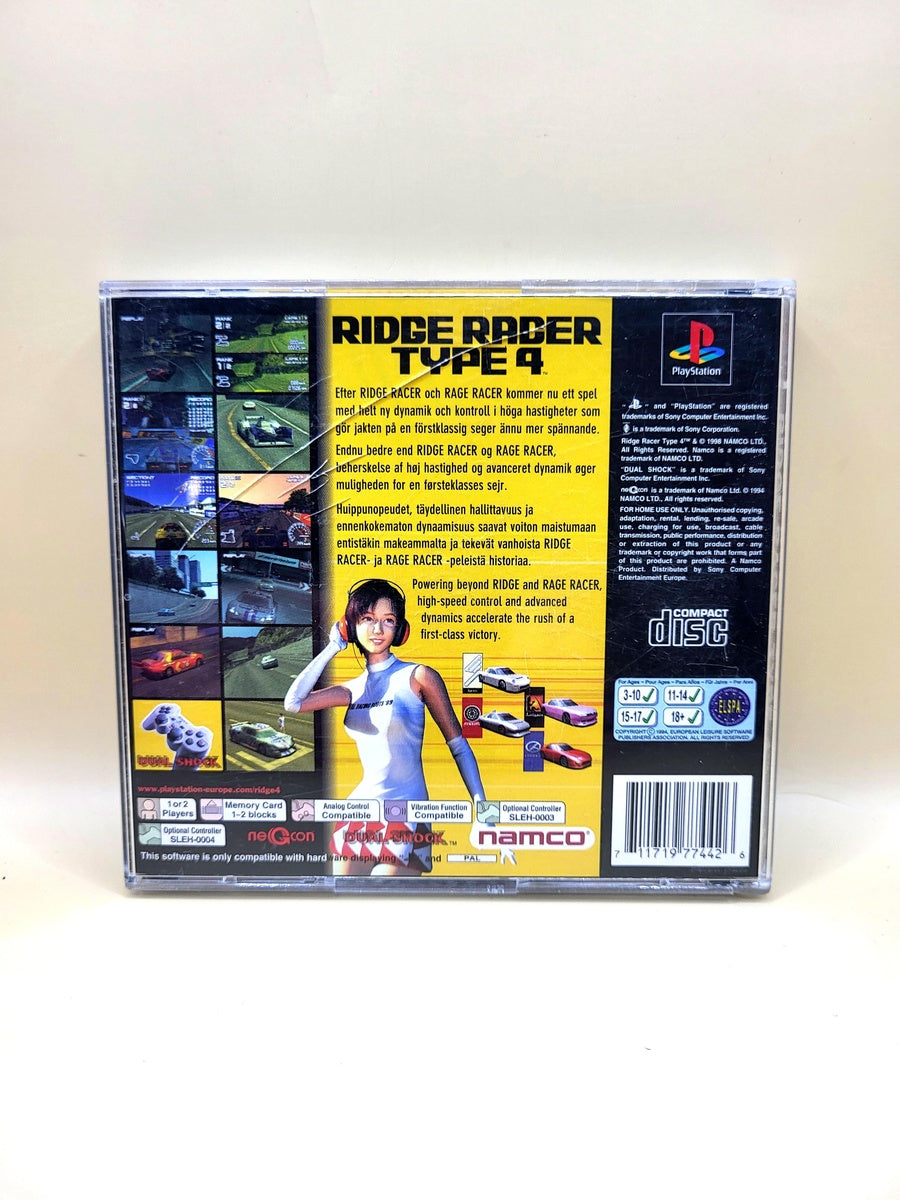 Ridge Racer Type 4 - PlayStation 1 - PS1