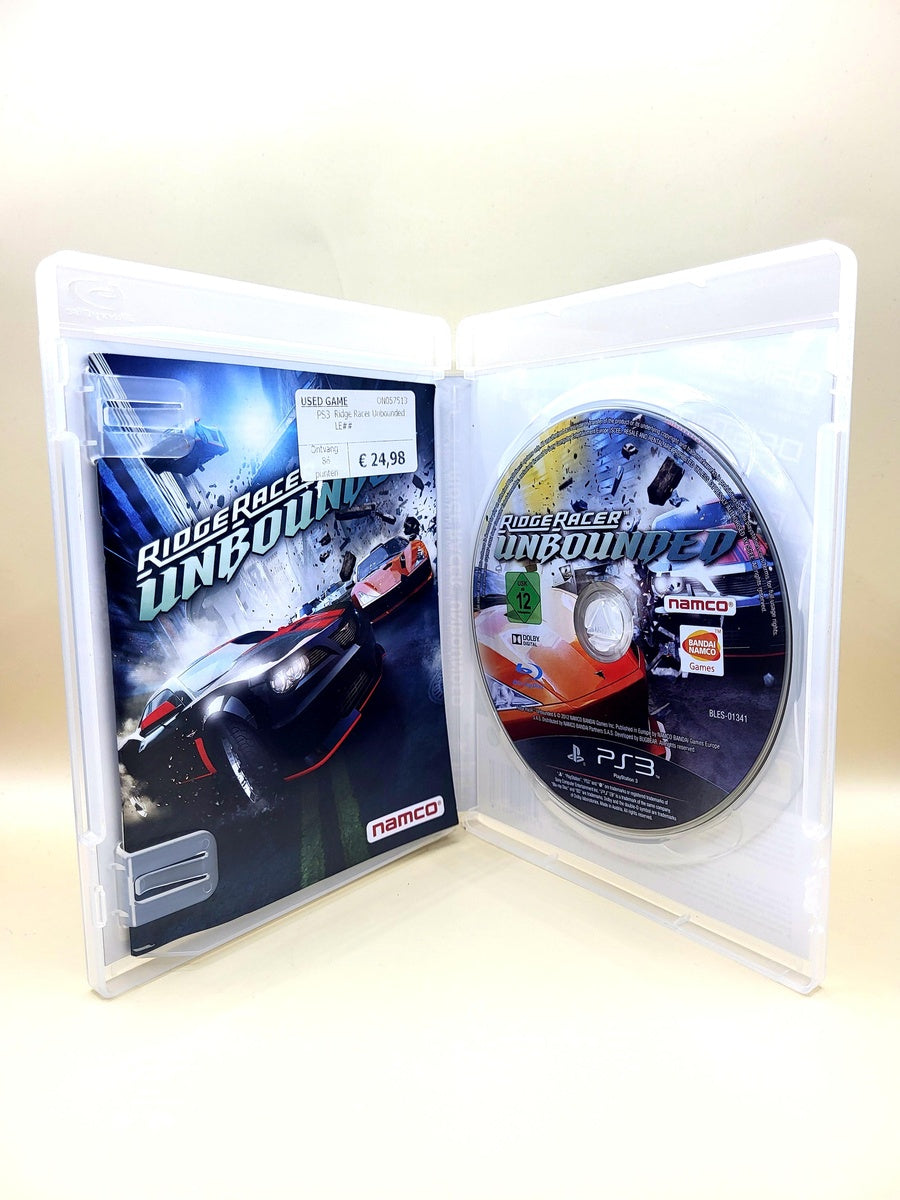 Ridge Racer Unbounded Limited Edition - PlayStation 3 - PS3