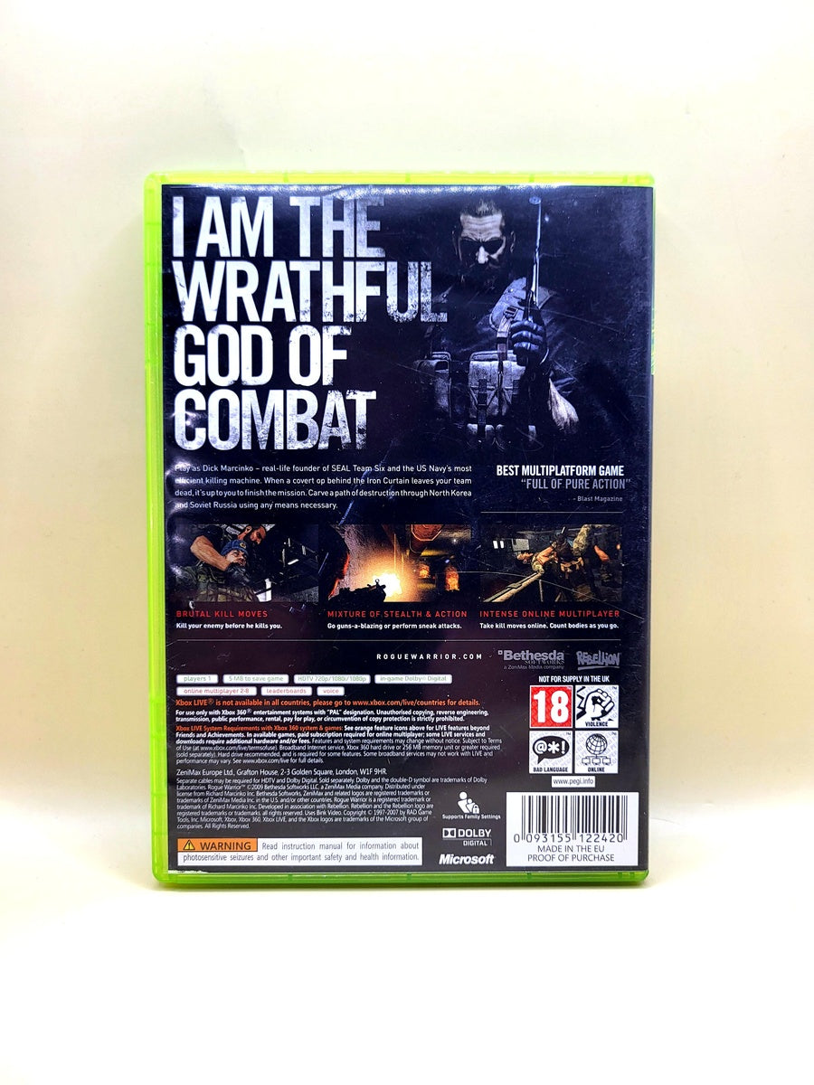 Rogue Warrior - Xbox 360