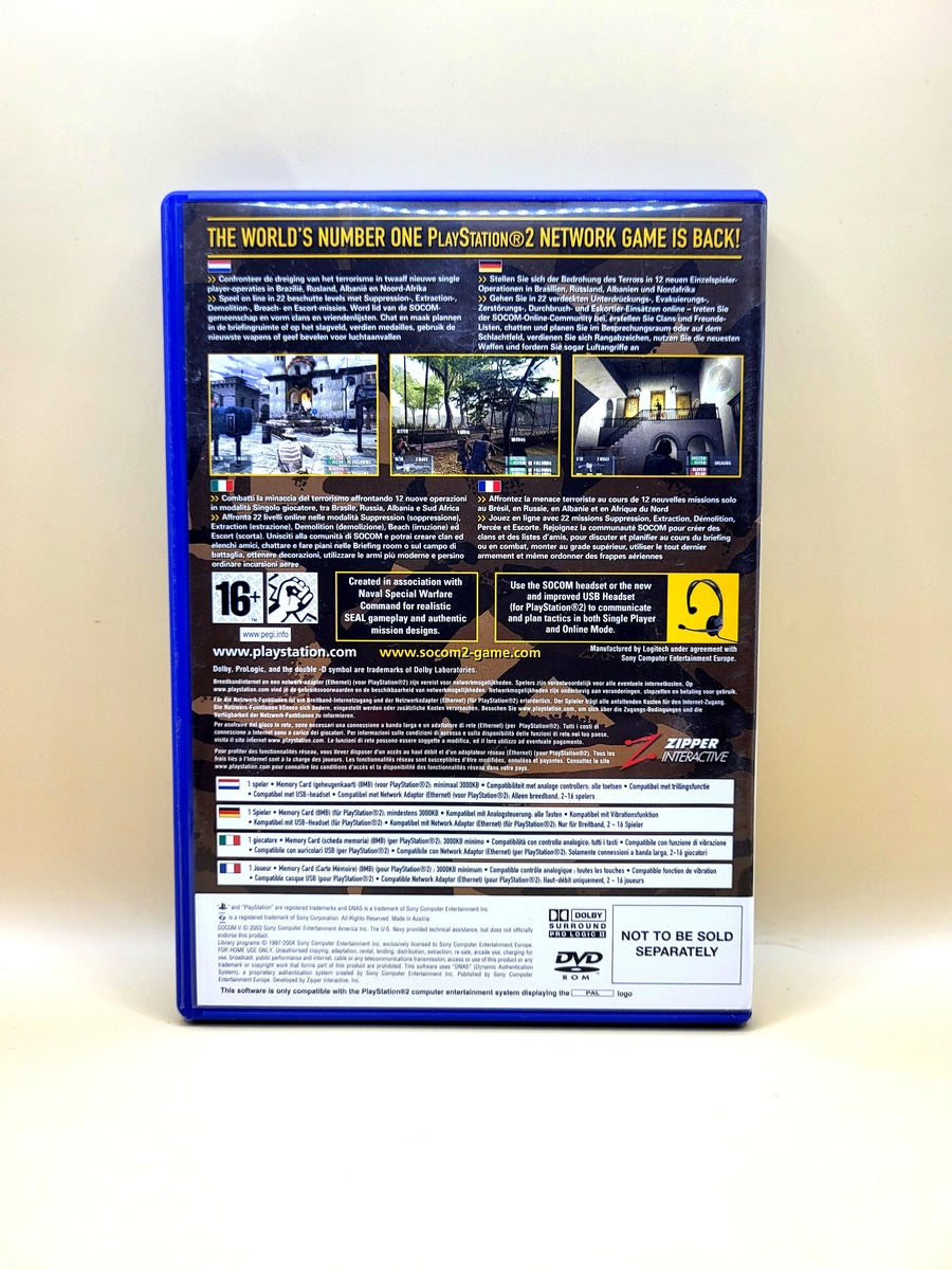 SOCOM II US Navy SEALs - PlayStation 2 - PS2