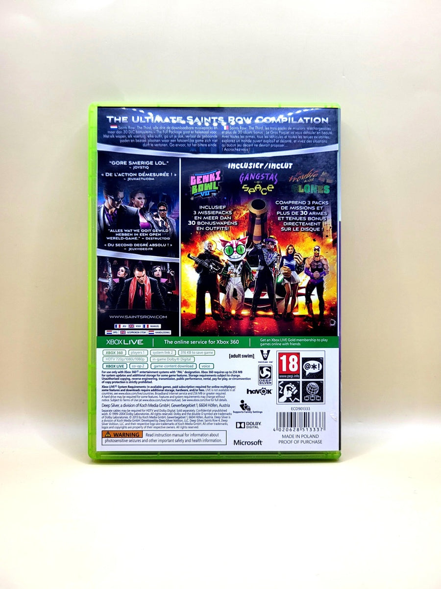 Saints Row The Third The Full Package Classics - Xbox 360
