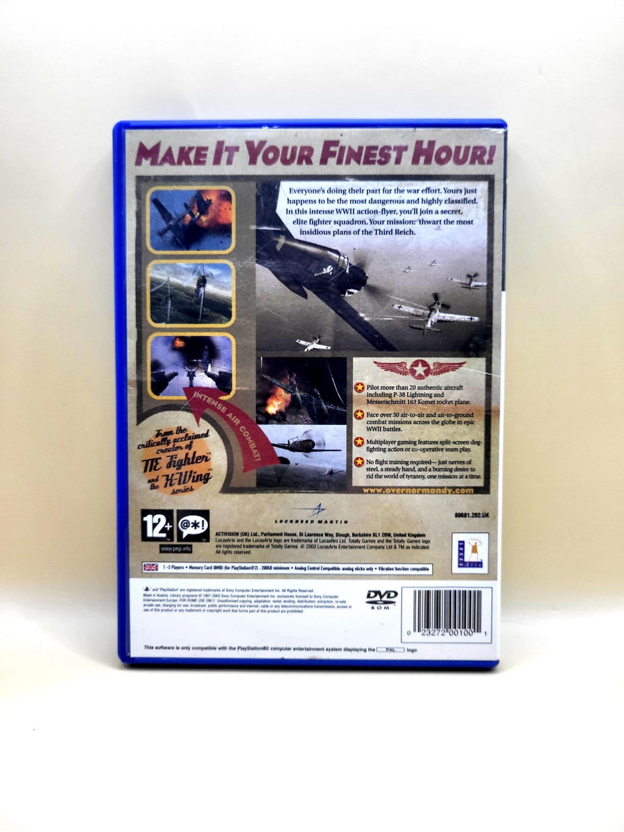 Secret Weapons Over Normandy - PlayStation 2 - PS2