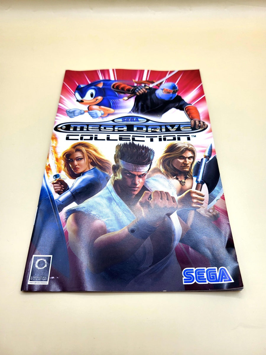 Sega Mega Drive Collection Manual - PlayStation 2 - PS2