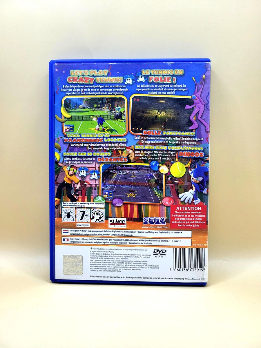 Sega Superstars Tennis - PlayStation 2 - PS2