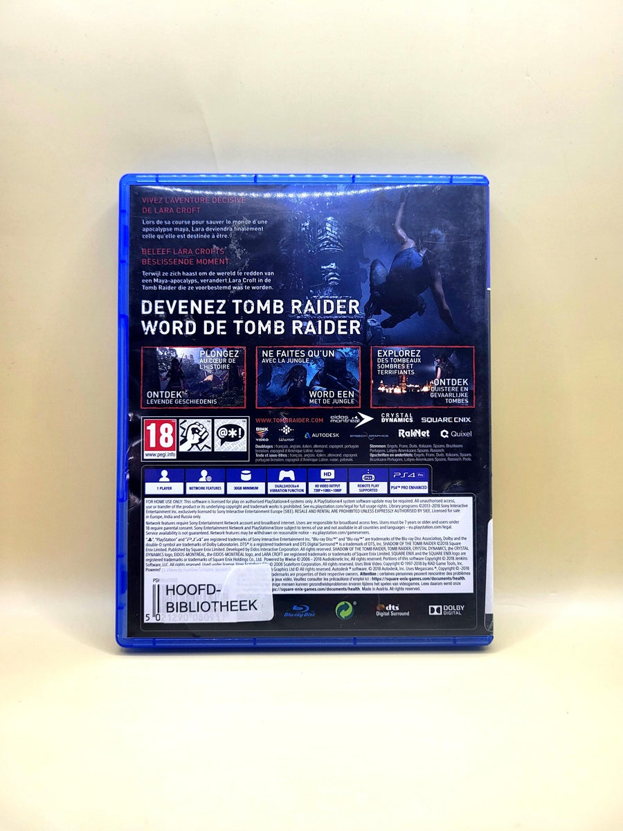 Shadow of the Tomb Raider - PlayStation 4 - PS4