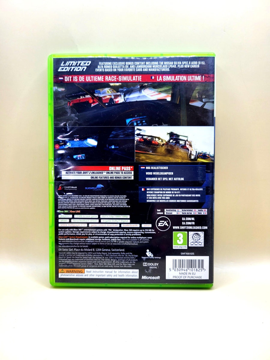 Shift 2 Unleashed Limited Edition - Xbox 360