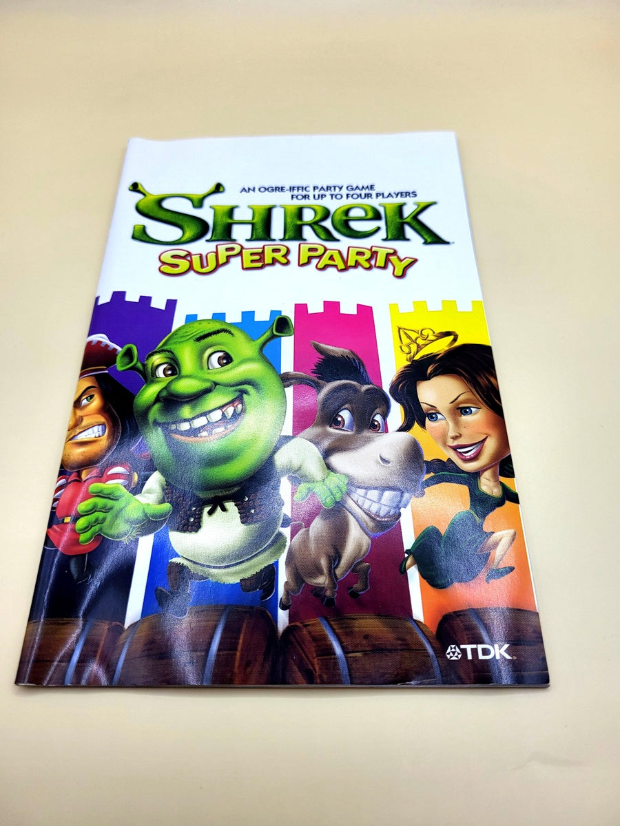 Shrek Super Party Manual - PlayStation 2 - PS2