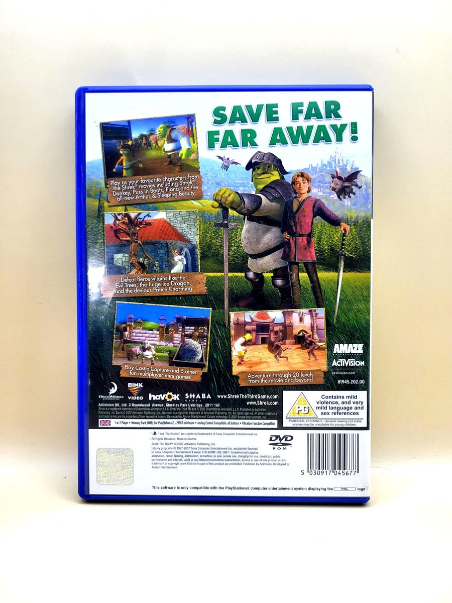 Shrek The Third - PlayStation 2 - PS2