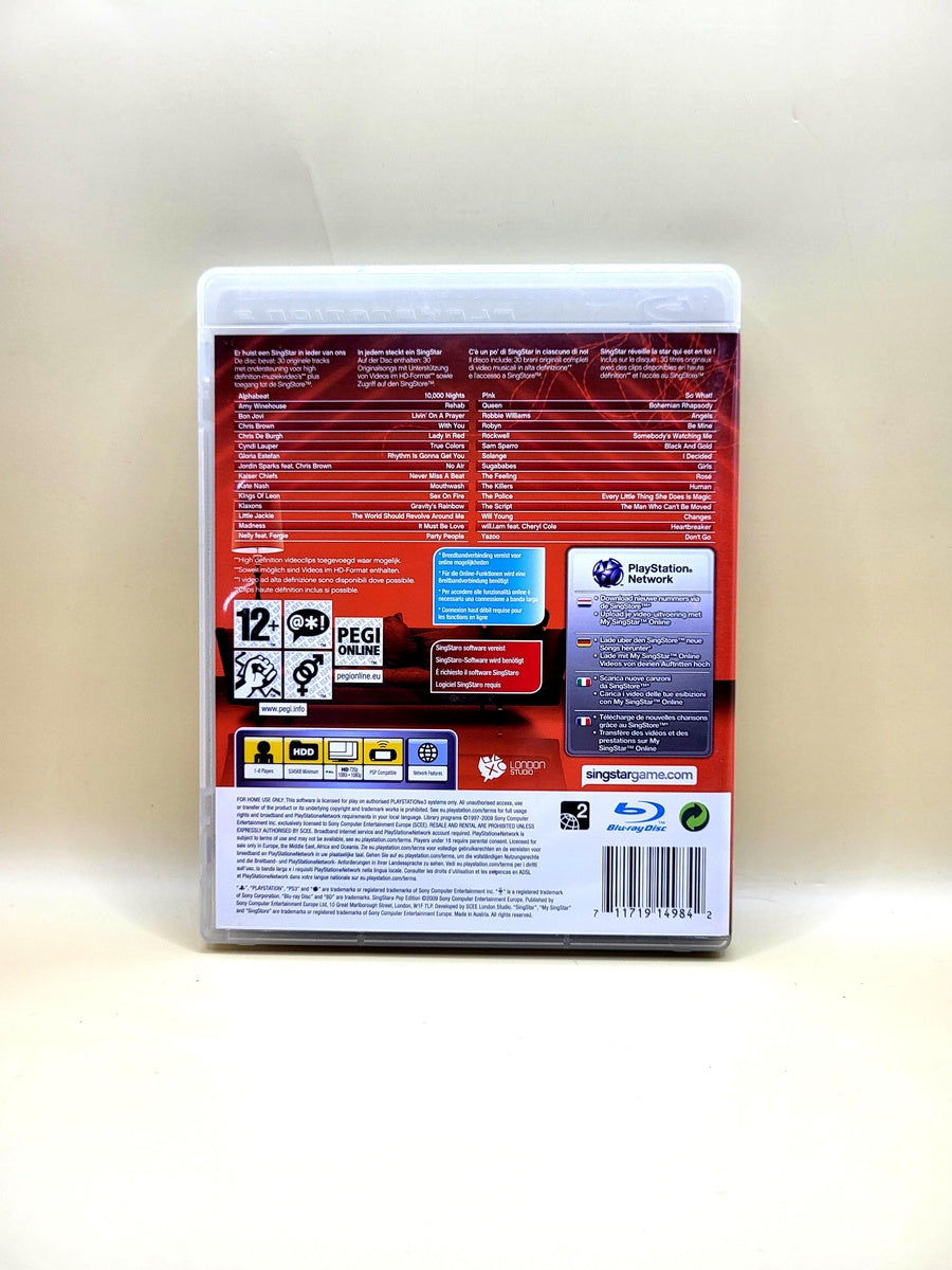 SingStar Pop Edition - PlayStation 3 - PS3