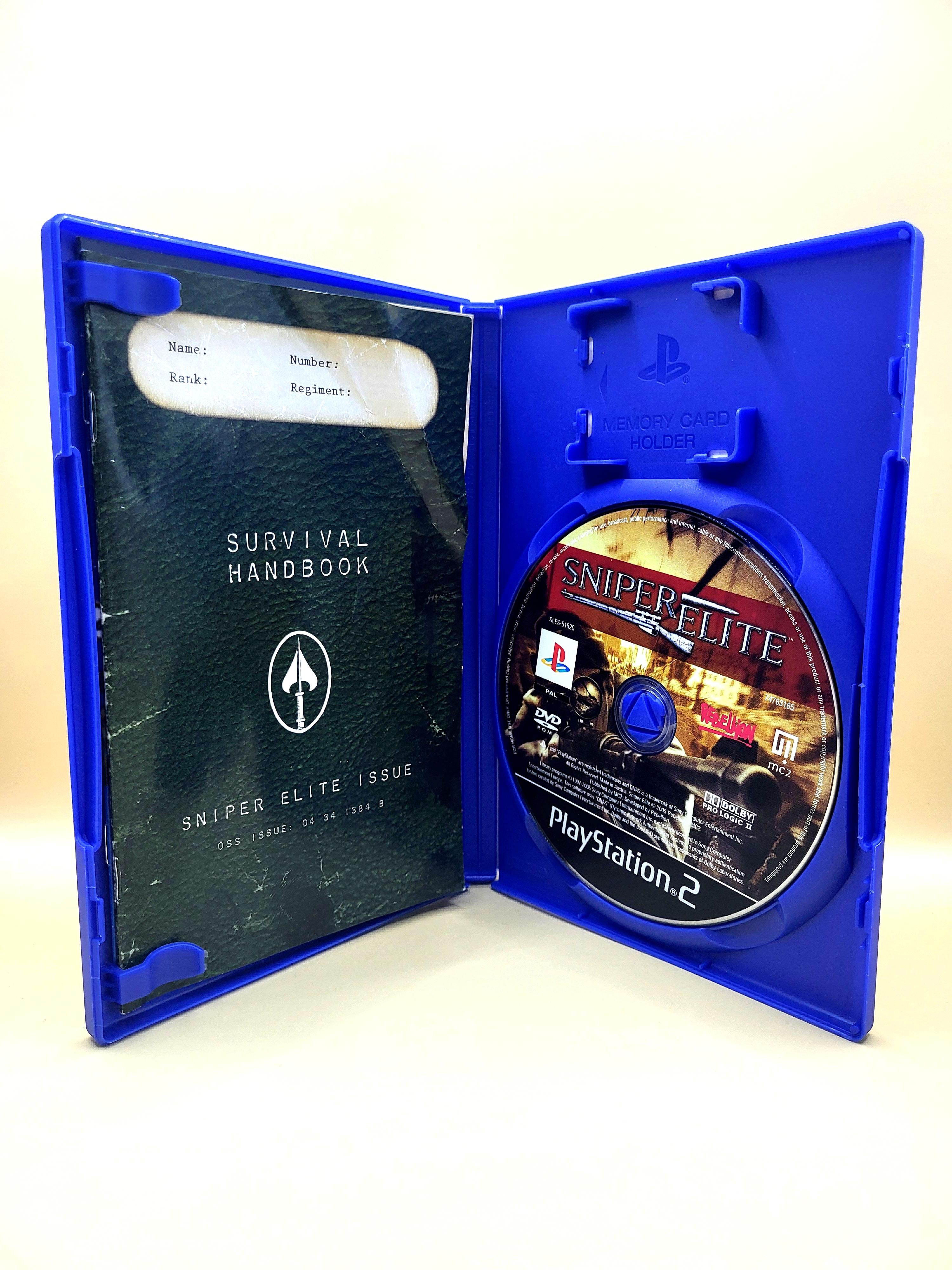 Sniper Elite PlayStation 2 PS2 Open Doos