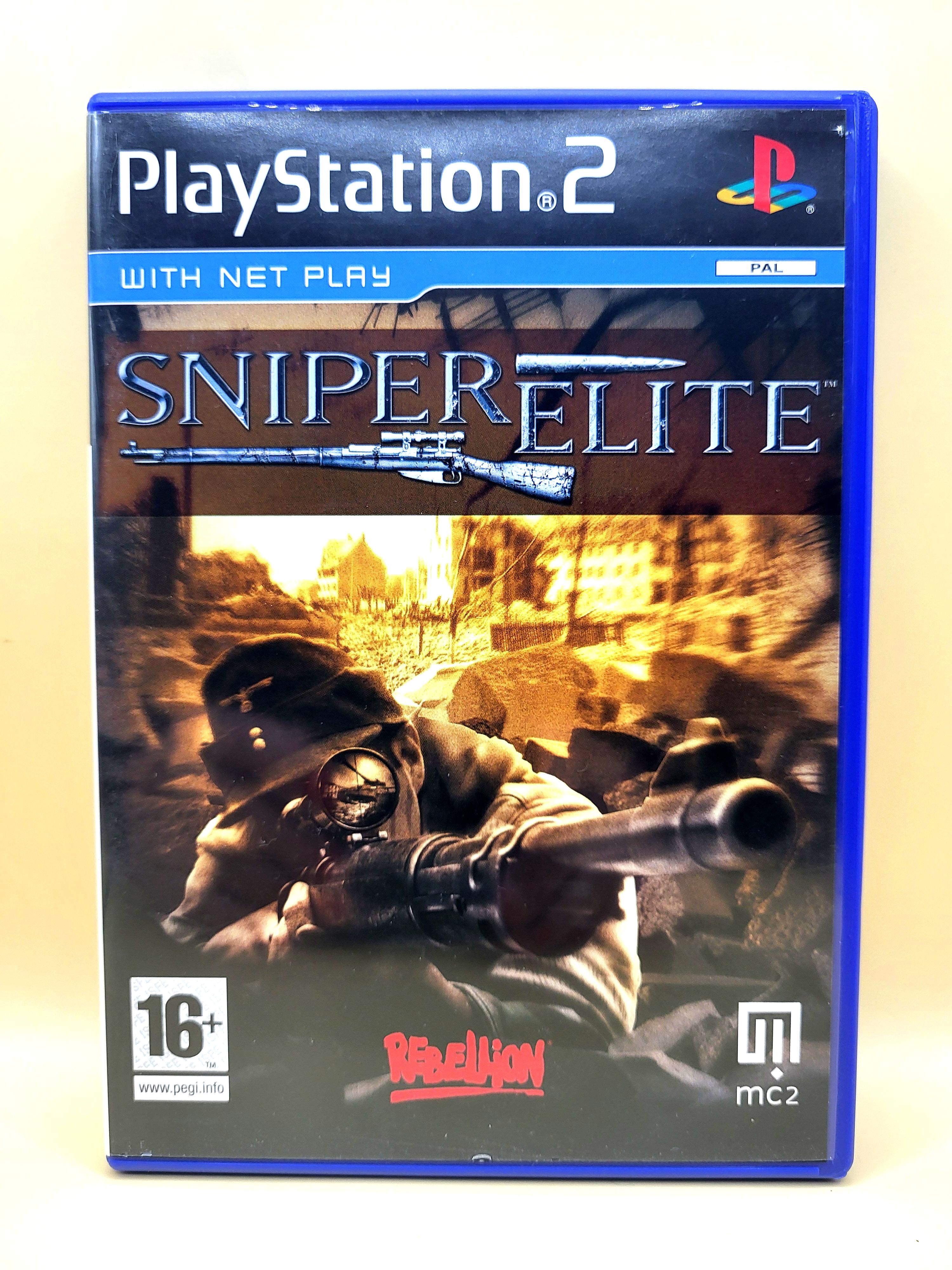 Sniper Elite PlayStation 2 PS2 Voorkant
