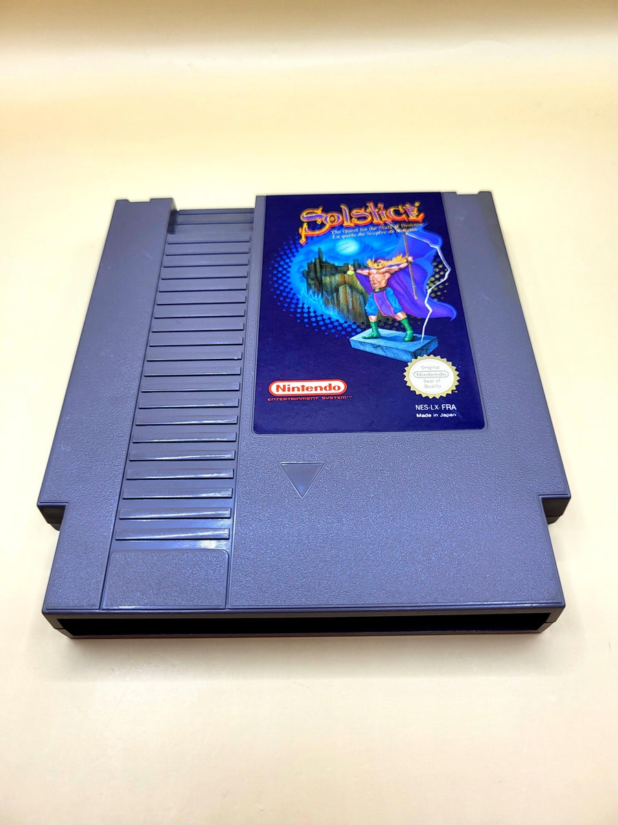 Solstice The Quest for the Staff of Demnos - Nintendo NES