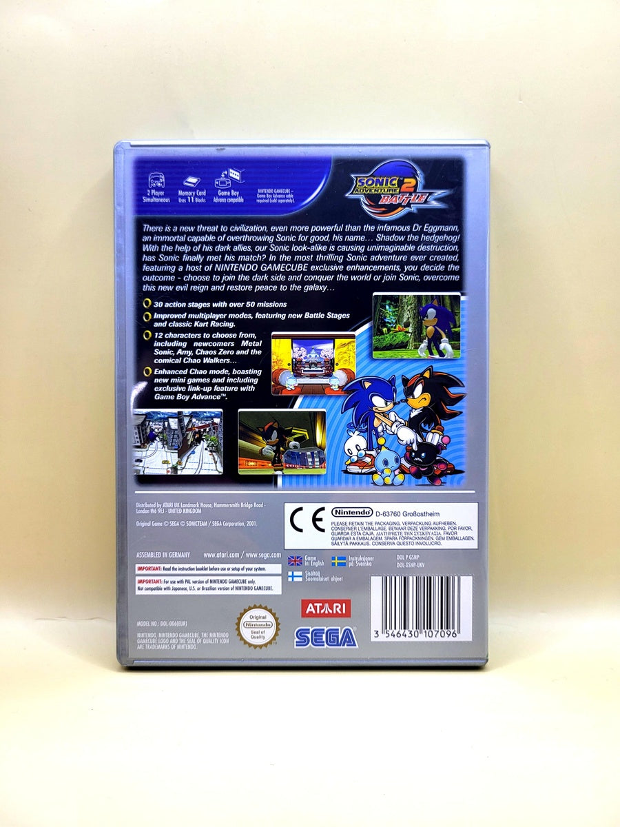 Sonic Adventure 2 Battle Player's Choice - Nintendo GameCube