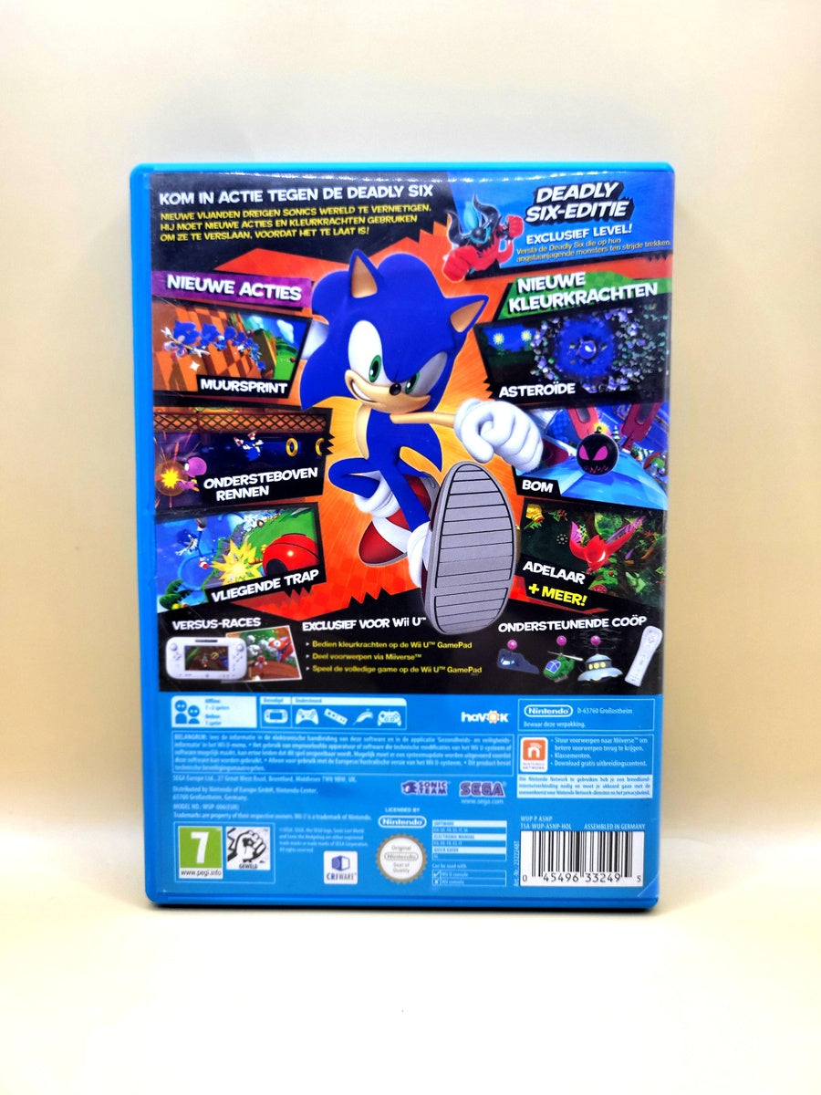 Sonic Lost World Deadly Six Editie (Geen Boekje) - Nintendo Wii U