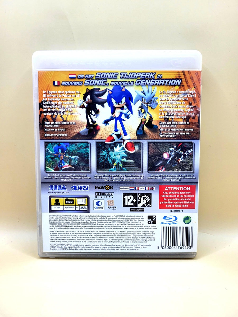 Sonic The Hedgehog - PlayStation 3 - PS3