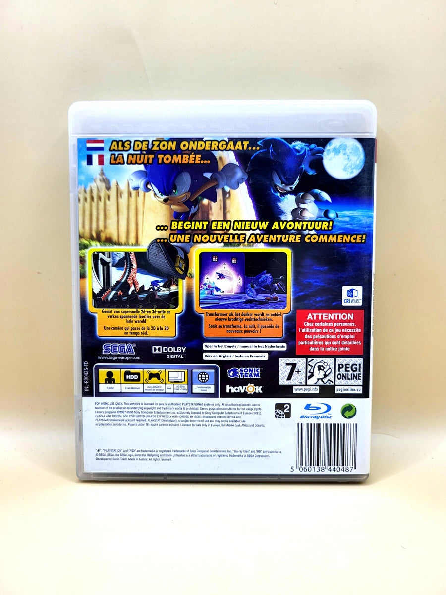 Sonic Unleashed - PlayStation 3 - PS3