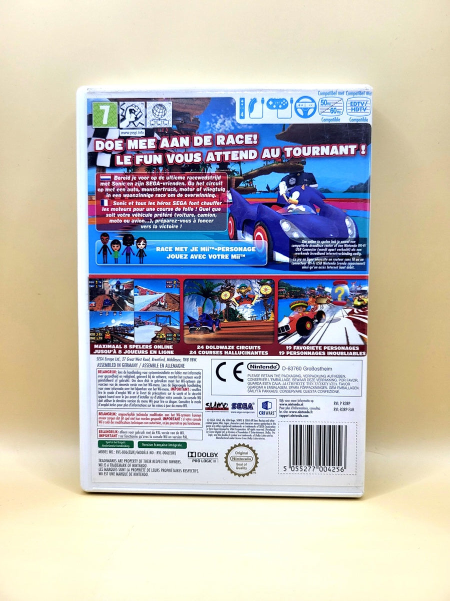Sonic and Sega All-Stars Racing (Geen Boekje) - Nintendo Wii