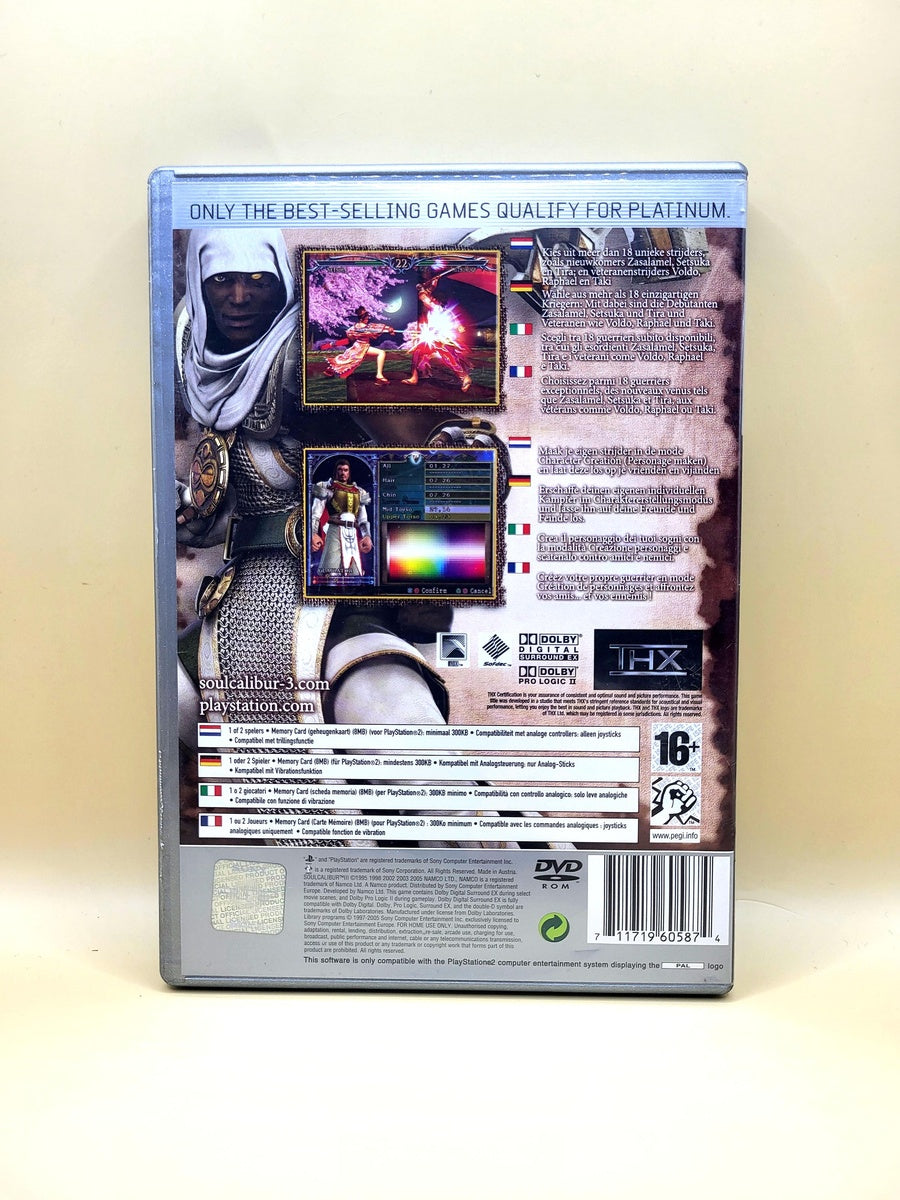 Soulcalibur III 3 (Platinum) - PlayStation 2 - PS2