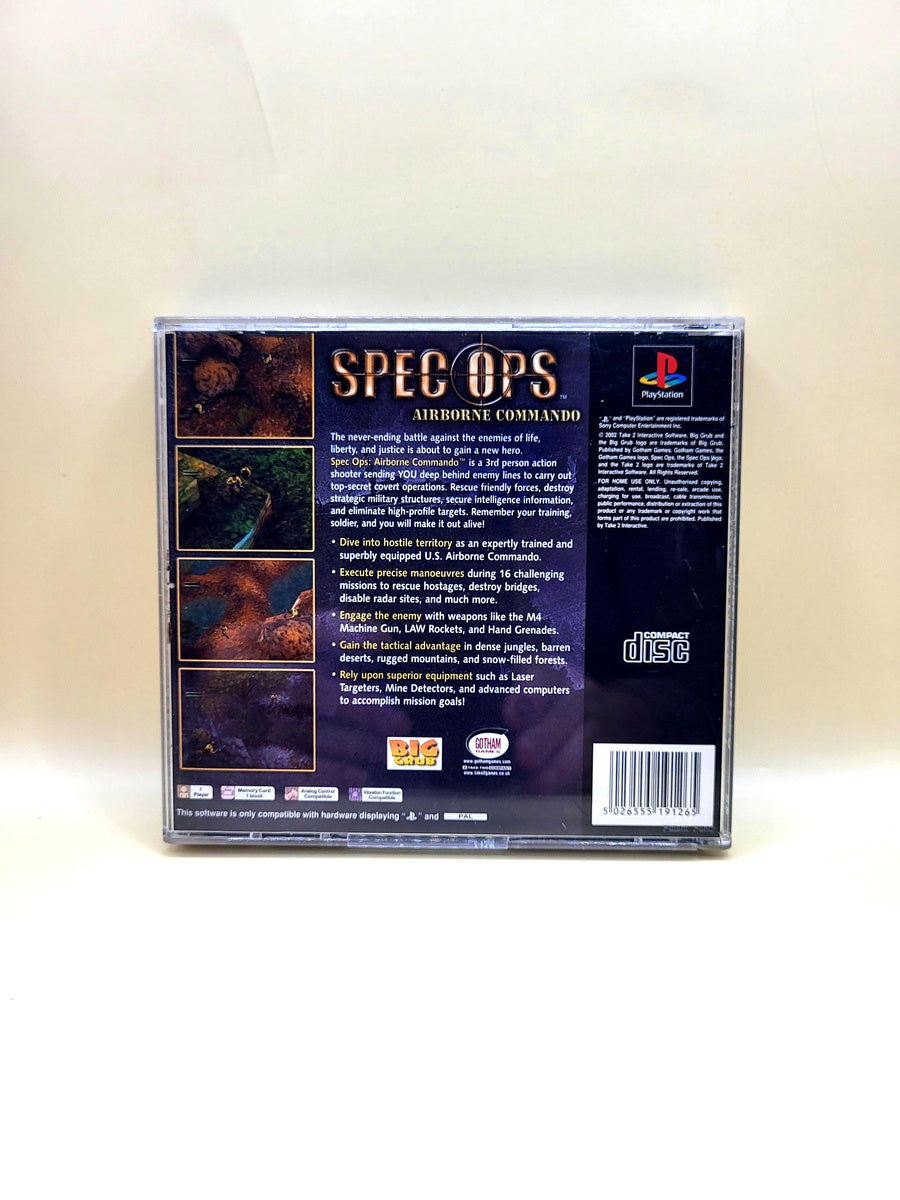 Spec Ops Airborne Commando - PlayStation 1 - PS1