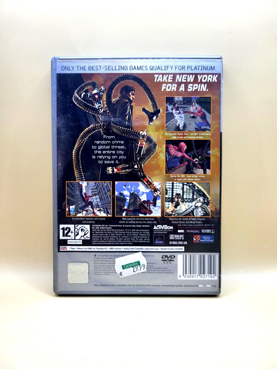 Spider Man 2 Platinum - PlayStation 2 - PS2