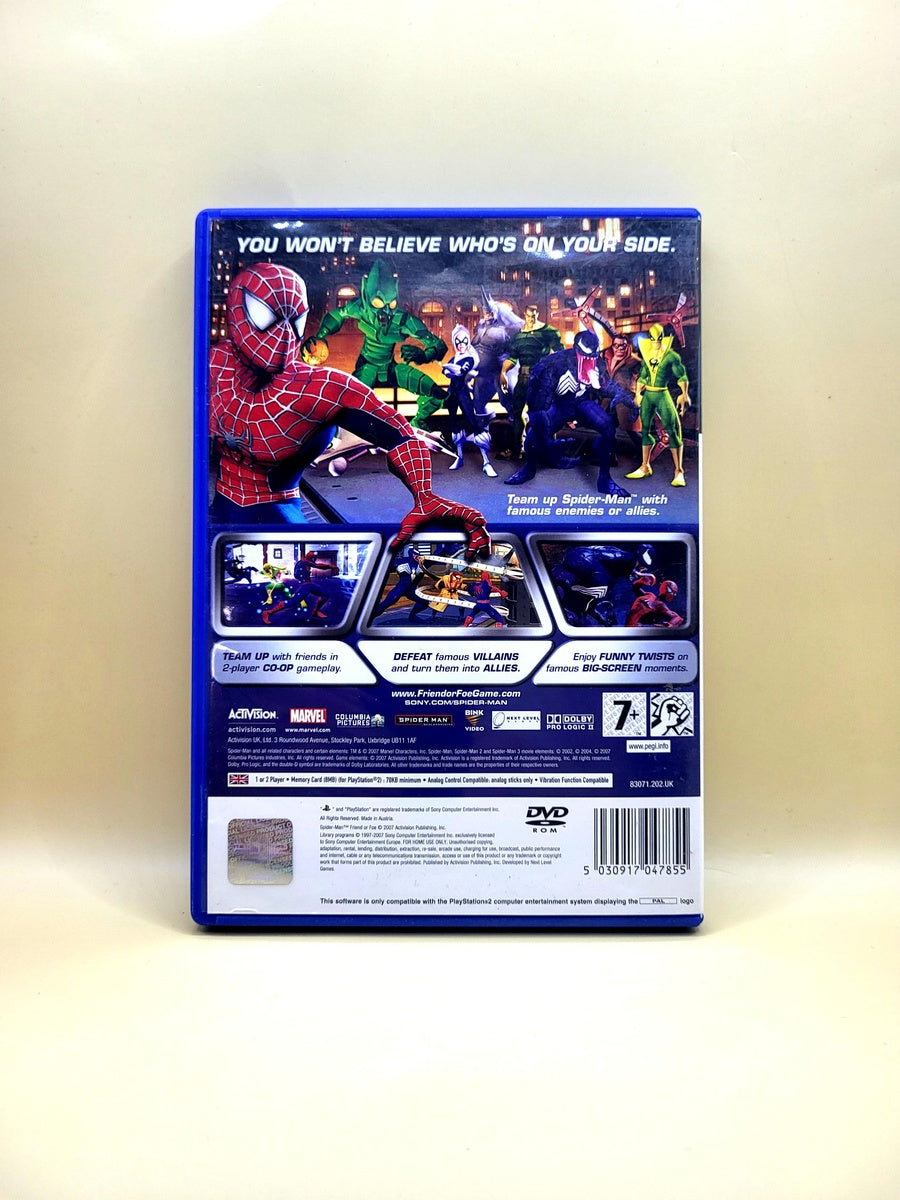 Spider Man Friend or Foe - PlayStation 2 - PS2
