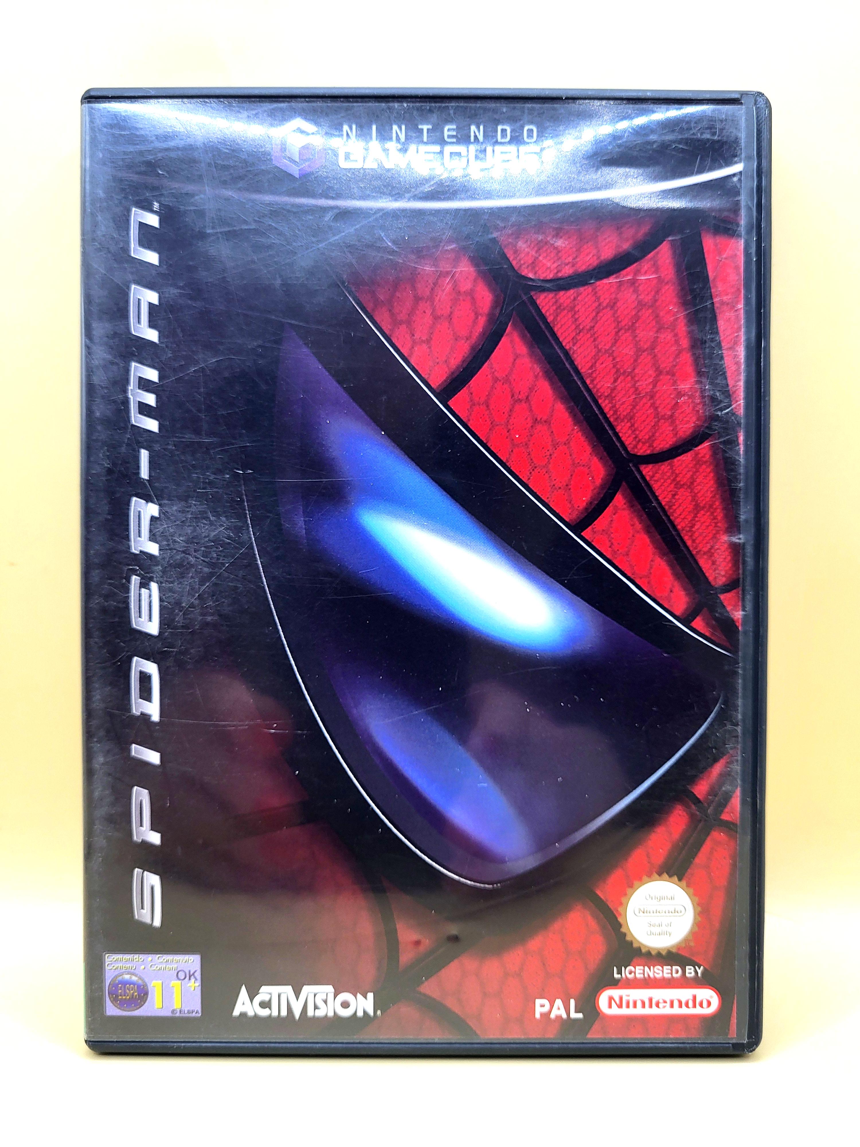 Spider-Man Nintendo Gamecube Voorkant