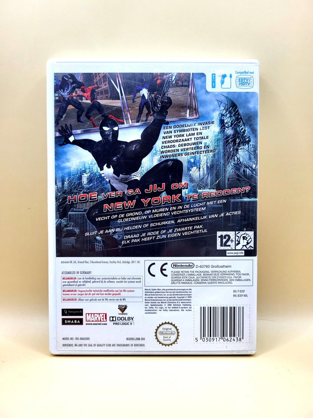 Spider Man Web Of Shadows - Nintendo Wii