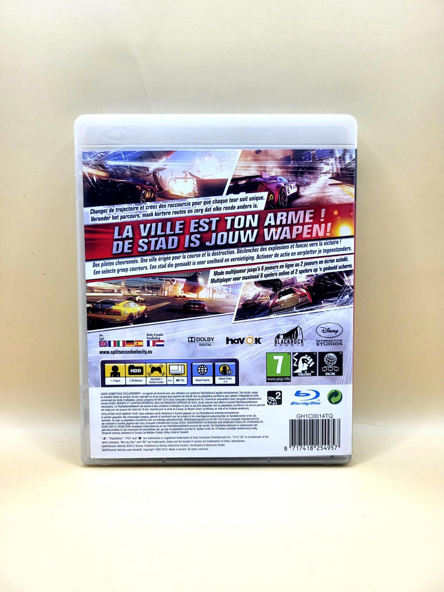 Split Second Velocity - PlayStation 3 - PS3
