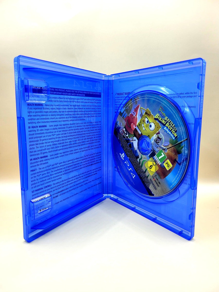 SpongeBob SquarePants Battle For Bikini Bottom Rehydrated - PlayStation 4 - PS4