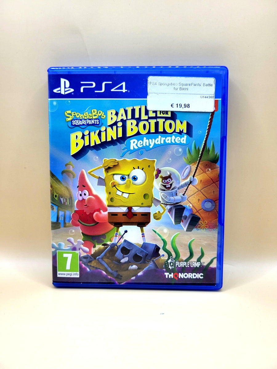 SpongeBob SquarePants Battle For Bikini Bottom Rehydrated - PlayStation 4 - PS4
