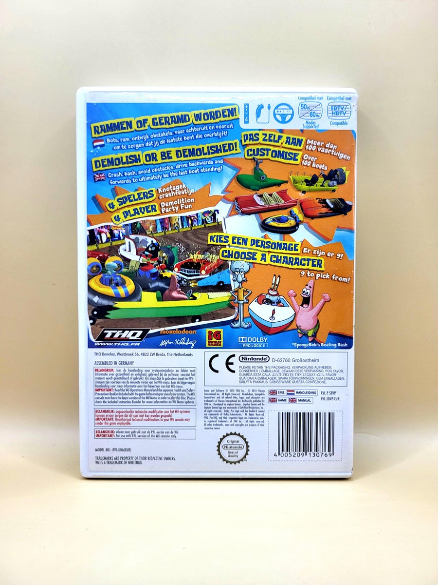 SpongeBob SquarePants Boten Bots Race (Geen Boekje) - Nintendo Wii